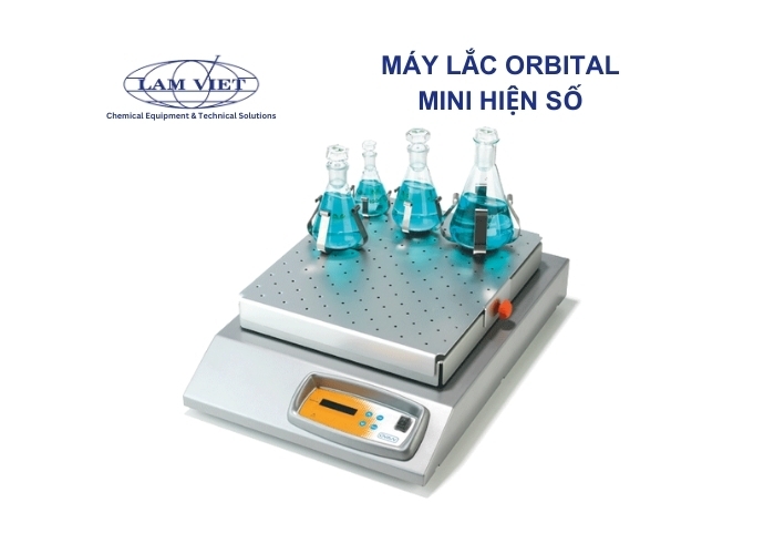 Máy lắc Orbital mini hiện số - may lac orbital mini hien so