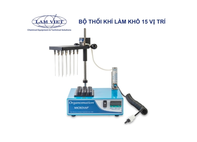 Bộ thổi khí làm khô 15 vị trí Series Microvap - bo thoi khi lam kho 15 vi tri series microvap