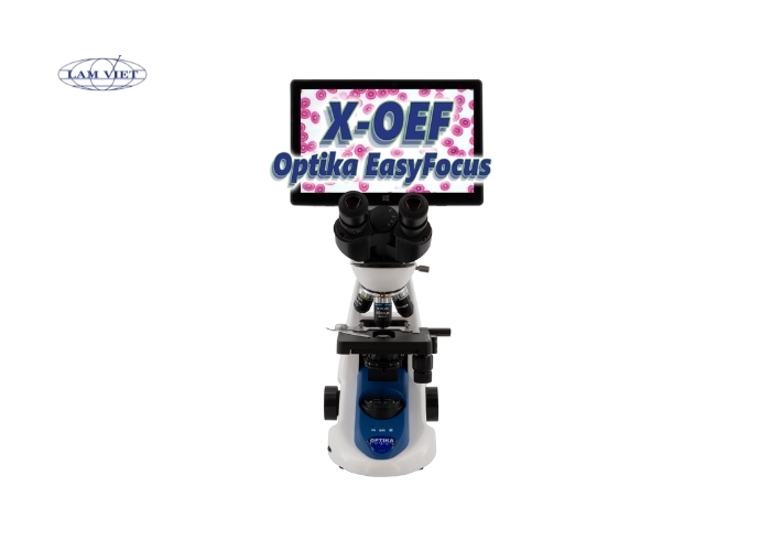 Kính hiển vi gắn Tablet | Model B-190TBPL+ | Tích hợp công nghệ lấy nét điện tử độc đáo - kinh hien vi gan tablet | model b-190tbpl+ | tich hop cong nghe lay net dien tu doc dao