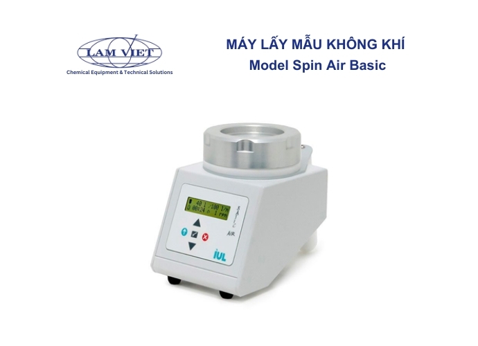 Máy lấy mẫu không khí đo vi sinh | Model Spin Air Basic - Hãng IUL - may lay mau khong khi do vi sinh | model spin air basic - hang iul