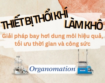 Thiết bị thổi khí Nitrogen làm khô - Giải pháp bay hơi dung môi hiệu quả hiện nay