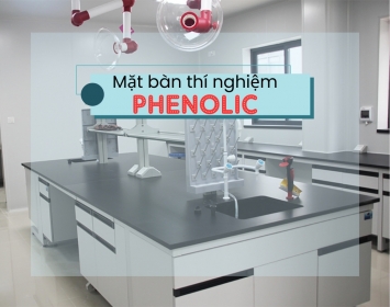 Mặt bàn thí nghiệm phenolic trong công trình nội thất mới nhất
