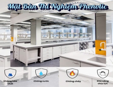 Xu hướng bàn thí nghiệm chống hóa chất ăn mòn  mới