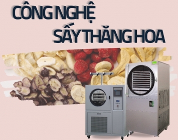 Công nghệ tiêu biểu trong nền công nghiệp thực phẩm hiện đại: Sấy Thăng Hoa