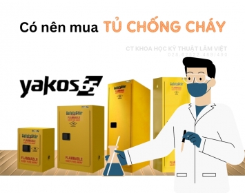 4 lý do vì sao tủ đựng hóa chất chống cháy cần thiết cho phòng thí nghiệm