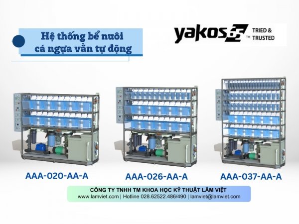 he-thong-be-nuoi-ca-ngua-van-tu-dong-chung-fu-yakos Các model hệ thống bể nuôi cá tự động bán chạy của nhà Chung Fu Yakos